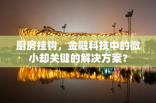 厨房挂钩，金融科技中的微小却关键的解决方案？