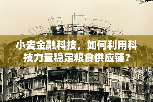 小麦金融科技，如何利用科技力量稳定粮食供应链？