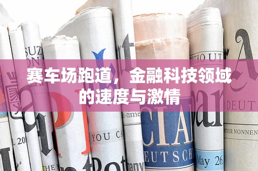 赛车场跑道，金融科技领域的速度与激情