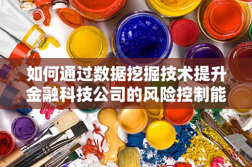 如何通过数据挖掘技术提升金融科技公司的风险控制能力？