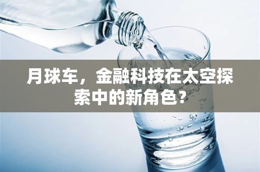 月球车，金融科技在太空探索中的新角色？