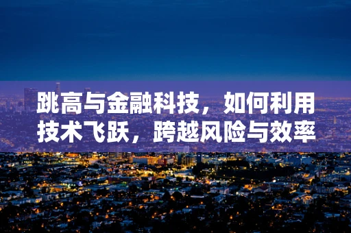 跳高与金融科技，如何利用技术飞跃，跨越风险与效率的障碍？
