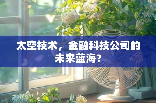太空技术，金融科技公司的未来蓝海？