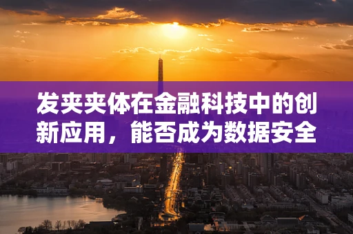发夹夹体在金融科技中的创新应用，能否成为数据安全的‘隐形守护者’？