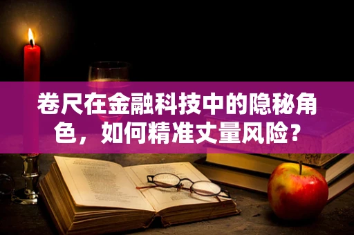 卷尺在金融科技中的隐秘角色，如何精准丈量风险？