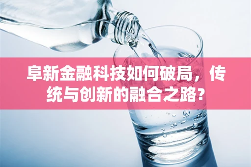 阜新金融科技如何破局，传统与创新的融合之路？