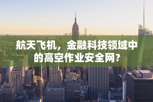 航天飞机，金融科技领域中的高空作业安全网？