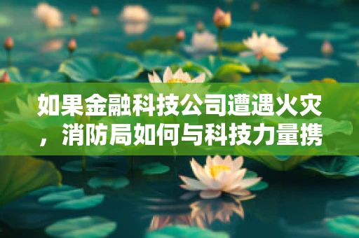 如果金融科技公司遭遇火灾，消防局如何与科技力量携手救援？