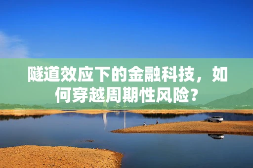隧道效应下的金融科技，如何穿越周期性风险？