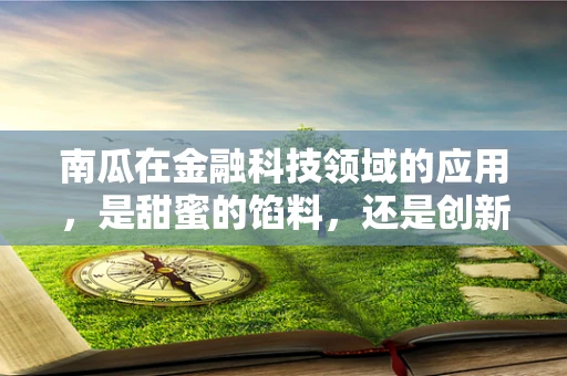 南瓜在金融科技领域的应用，是甜蜜的馅料，还是创新的种子？