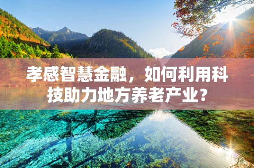 孝感智慧金融，如何利用科技助力地方养老产业？