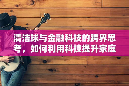 清洁球与金融科技的跨界思考，如何利用科技提升家庭财务管理效率？