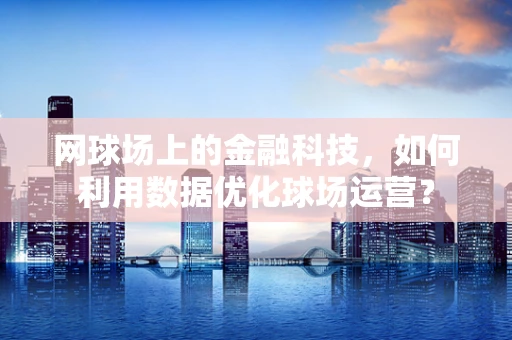 网球场上的金融科技，如何利用数据优化球场运营？