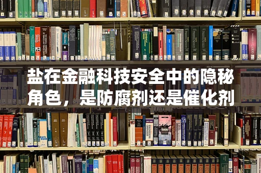 盐在金融科技安全中的隐秘角色，是防腐剂还是催化剂？