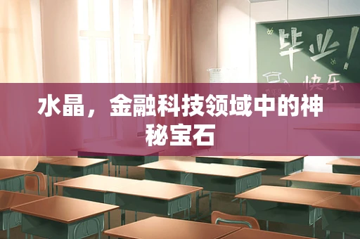 水晶，金融科技领域中的神秘宝石