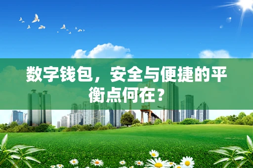 数字钱包，安全与便捷的平衡点何在？