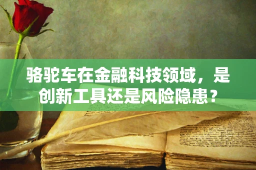 骆驼车在金融科技领域，是创新工具还是风险隐患？
