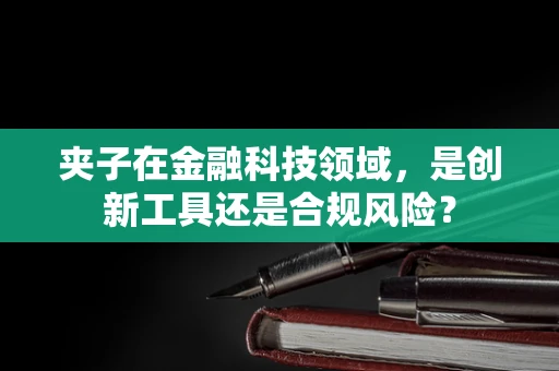 夹子在金融科技领域，是创新工具还是合规风险？