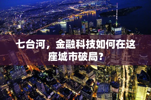 七台河，金融科技如何在这座城市破局？