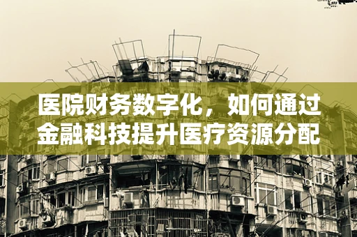 医院财务数字化，如何通过金融科技提升医疗资源分配效率？