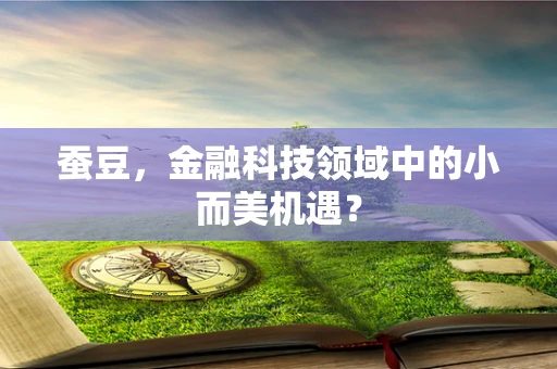 蚕豆，金融科技领域中的小而美机遇？