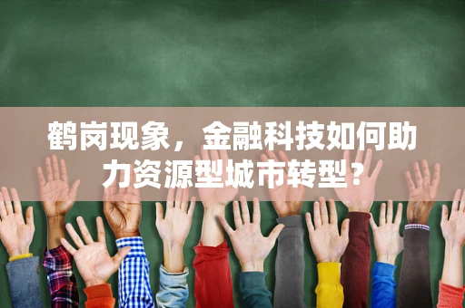 鹤岗现象，金融科技如何助力资源型城市转型？