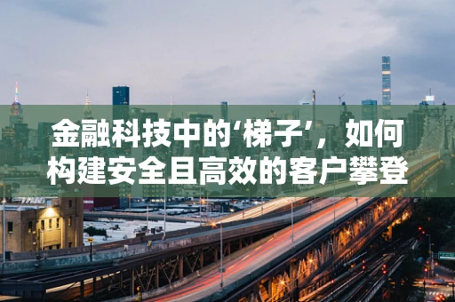 金融科技中的‘梯子’，如何构建安全且高效的客户攀登路径？