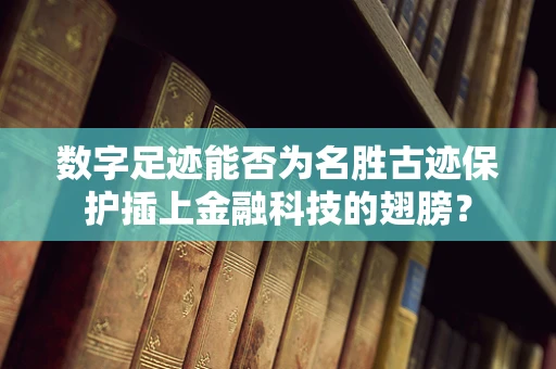 数字足迹能否为名胜古迹保护插上金融科技的翅膀？