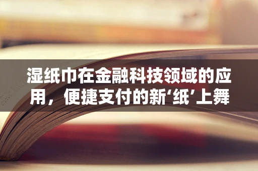 湿纸巾在金融科技领域的应用，便捷支付的新‘纸’上舞蹈？