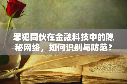 罪犯同伙在金融科技中的隐秘网络，如何识别与防范？