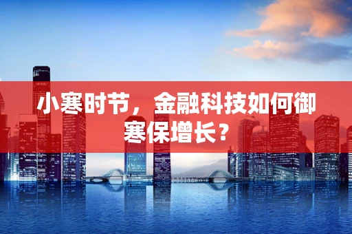 小寒时节，金融科技如何御寒保增长？