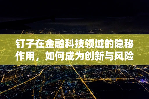 钉子在金融科技领域的隐秘作用，如何成为创新与风险控制的‘双刃剑’？
