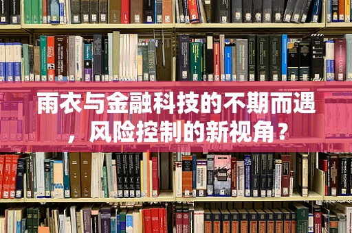 雨衣与金融科技的不期而遇，风险控制的新视角？