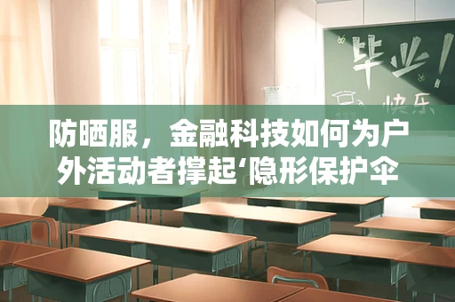 防晒服，金融科技如何为户外活动者撑起‘隐形保护伞’？