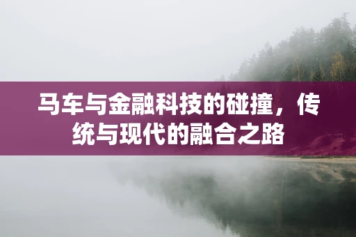 马车与金融科技的碰撞，传统与现代的融合之路
