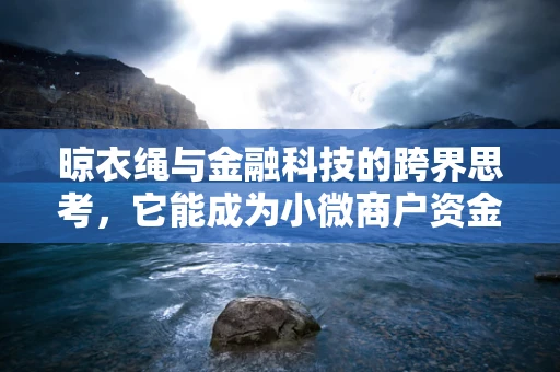 晾衣绳与金融科技的跨界思考，它能成为小微商户资金管理的‘隐形冠军’吗？