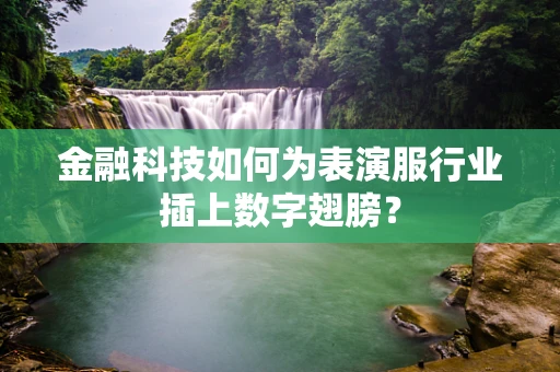 金融科技如何为表演服行业插上数字翅膀？