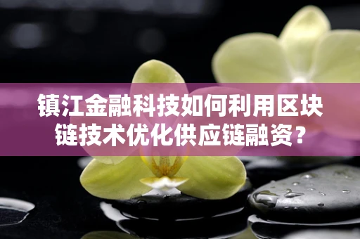 镇江金融科技如何利用区块链技术优化供应链融资？