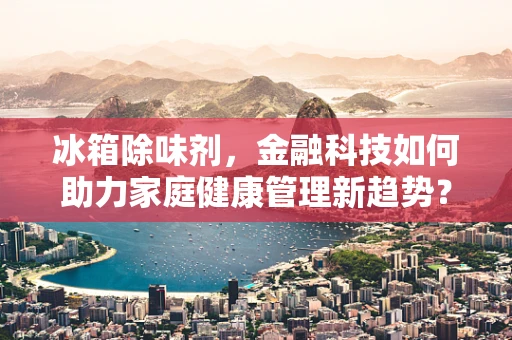 冰箱除味剂，金融科技如何助力家庭健康管理新趋势？