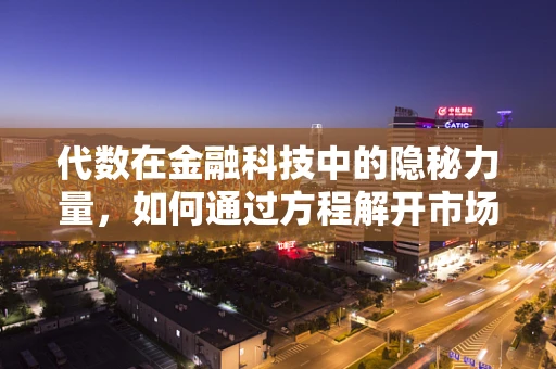 代数在金融科技中的隐秘力量，如何通过方程解开市场之谜？