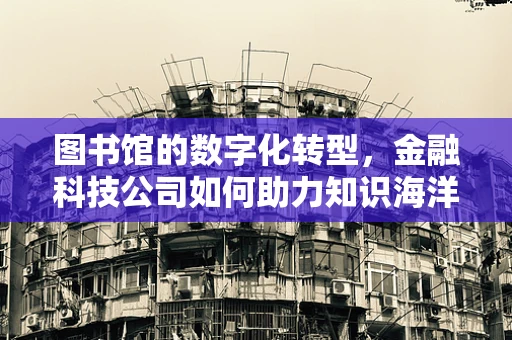 图书馆的数字化转型，金融科技公司如何助力知识海洋的数字化航行？
