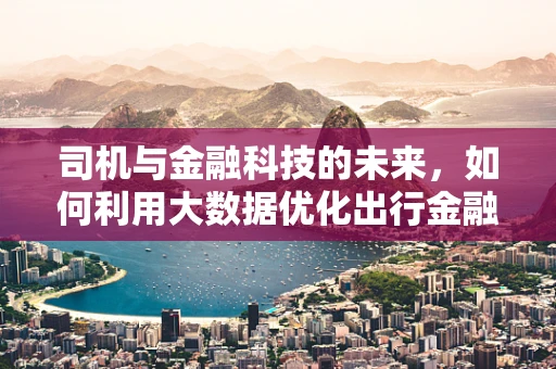 司机与金融科技的未来，如何利用大数据优化出行金融服务？