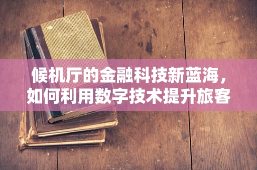 候机厅的金融科技新蓝海，如何利用数字技术提升旅客体验？
