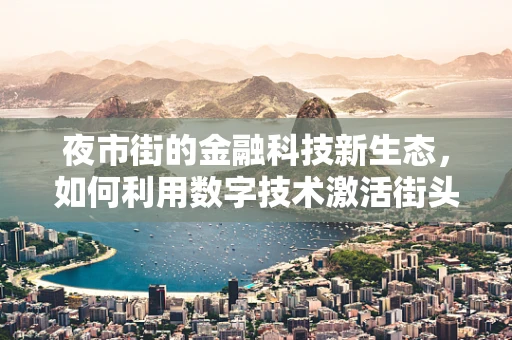 夜市街的金融科技新生态，如何利用数字技术激活街头经济？