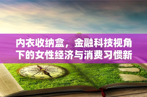 内衣收纳盒，金融科技视角下的女性经济与消费习惯新洞察？
