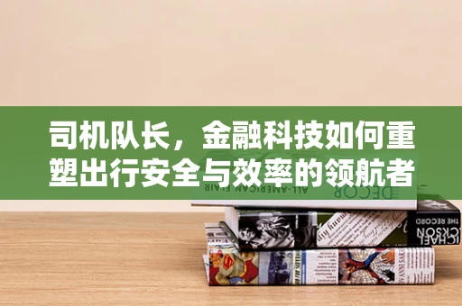 司机队长，金融科技如何重塑出行安全与效率的领航者？