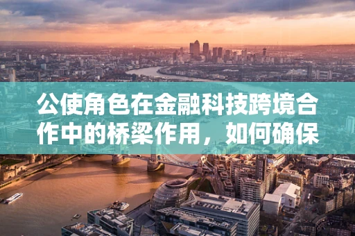 公使角色在金融科技跨境合作中的桥梁作用，如何确保信息流通与安全？