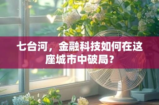 七台河，金融科技如何在这座城市中破局？