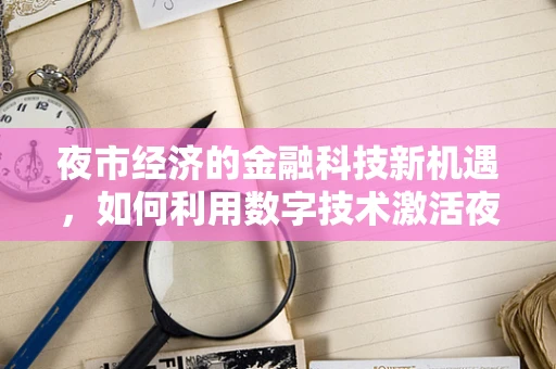 夜市经济的金融科技新机遇，如何利用数字技术激活夜间消费活力？