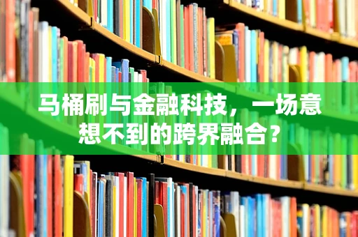 马桶刷与金融科技，一场意想不到的跨界融合？